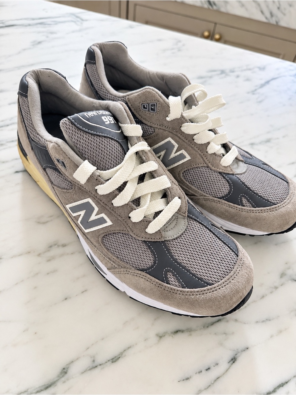 New Balance 991 M991GL Gray Made in USA Men’s Size 10 D Sneakers